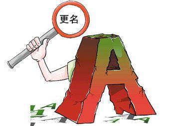 公司更名